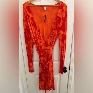 NWT Wraparound Dress Old Navy
